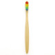 Newday бамбукова зубна щітка, середньої жорсткості, різнобарвна
