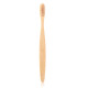 Newday bamboo toothbrush, medium hardness, beige