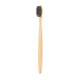 Newday бамбукова зубна щітка, середньої жорсткості, чорна