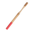 Newday bamboo toothbrush soft red