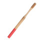 Newday бамбукова зубна щітка мяка, червона