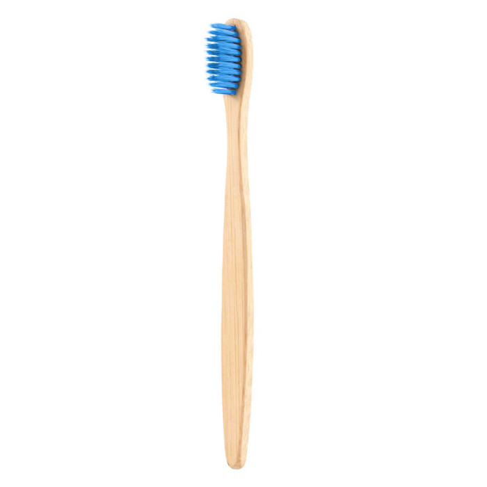 Newday бамбукова зубна щітка, середньої жорсткості, синя