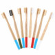 Newday bamboo toothbrush is soft, green