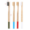 Newday bamboo toothbrush is soft, green