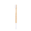 Newday bamboo toothbrush is soft, white