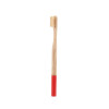 Newday bamboo toothbrush soft red