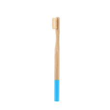 Newday bamboo toothbrush soft, blue