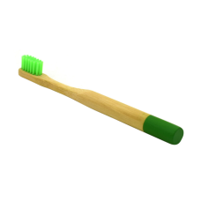 Newday kids дитяча бамбукова мяка зубна щітка, Зелена