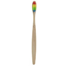 Newday kids дитяча бамбукова зубна щітка, мяка, різнобарвна