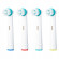 ORAL-B насадки для брекетов OD-17А 4 шт. для электрической зубной щетки