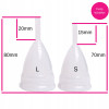 Pretty Woman Menstrual cup, size L