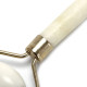 Roller facial massager jade, white