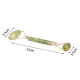 Roller facial massager jade, green