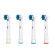 Precision Clean SB-17А 4 шт. Насадки к электрической зубной щетки ORAL-B