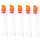 SEAGO 503,507,515,575,610,659,949,958 Nozzles for ultrasonic toothbrush, WHITE 5 pcs