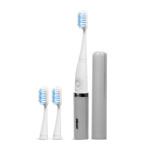 SEAGO SG-632 Портативна ультразвукова зубна щітка, сіра