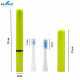 SEAGO SG-632 Portable ultrasonic toothbrush, green