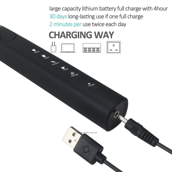 SEAGO SG-949 ultrasonic toothbrush