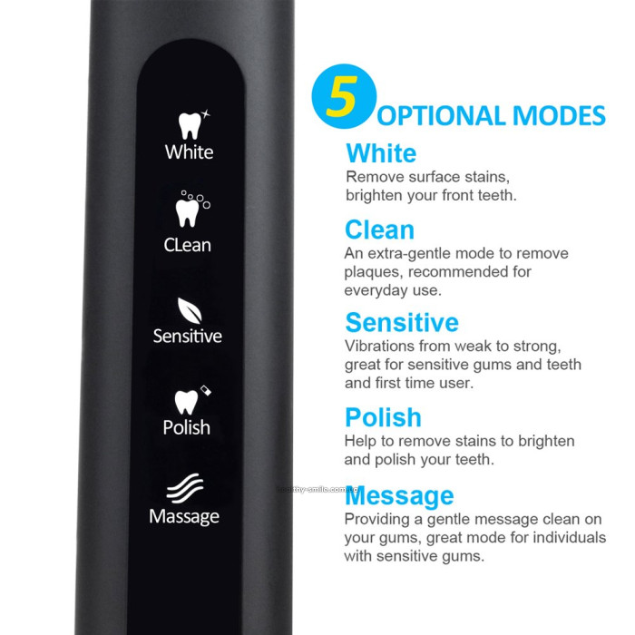 SEAGO SG-949 ultrasonic toothbrush