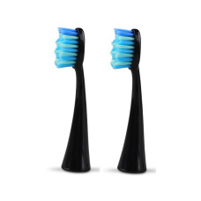 SEAGO SG-972 nozzles for ultrasonic toothbrush, BLACK 2 pcs