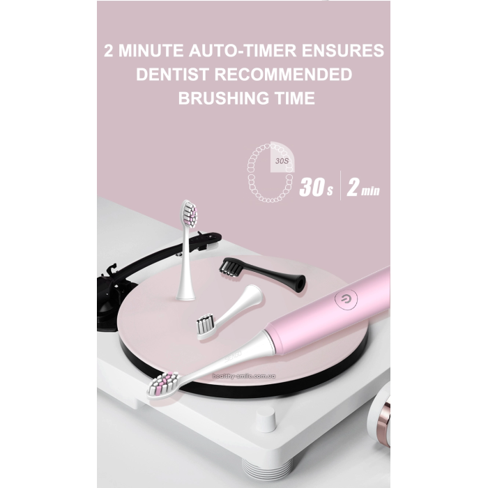 SEAGO SG-972 ultrasonic toothbrush, pink