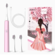 SEAGO SG-972 ultrasonic toothbrush, pink