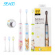 Seago SG-972 sound toothbrush for children from 6 to 12 years, Blue