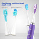 Seago SG-986 Ультразвукова зубна щітка з безпровідною зарядкою, фіолетова