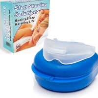 Silicone cap for snoring and bruxism