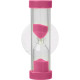 Skandia Denta пісочний годинник - таймер для чищення зубів, 2 хв, Рожевий