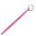 Dental mirror for the oral cavity, pink