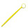 Dental mirror for the oral cavity, yellow