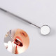 Stainless steel dental mirror