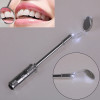 Dental mirror with backlight