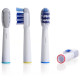 TriZone EB-30A STOCK - CA, USA 4 шт. Nozzles for the ORAL-B electric toothbrush