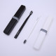 VENTURER Soft toothbrush in a travel case, black