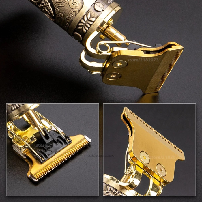 Vintage T9 USB триммер, электробритва для волос