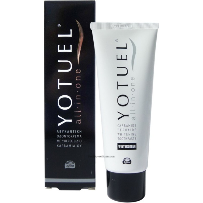 Yotuel All In One Wintergreen Whitening Отбеливающая зубная паста 75 мл