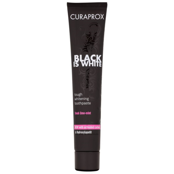 Curaprox Black toothpaste is White Lime