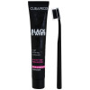 Curaprox Black is White Toothpaste with lemon flavor and toothbrush CS 5460