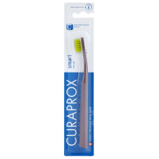 Curaprox Smart CS 7600 Toothbrush, brown with light green bristles