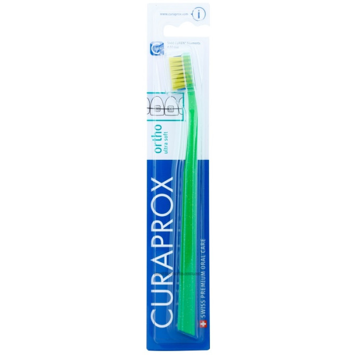 Toothbrush Curaprox ultrasoft CS 5460 ORTHO with recess