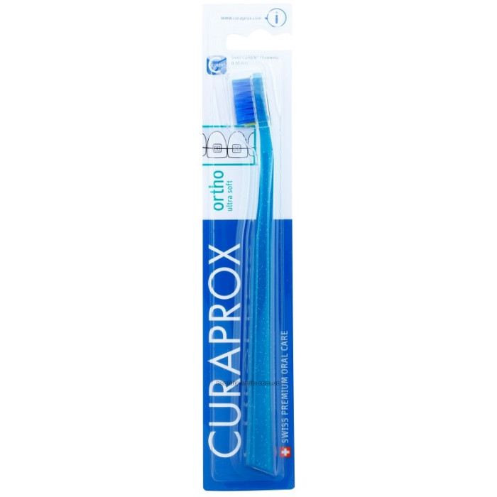 Toothbrush Curaprox ultrasoft CS 5460 ORTHO with recess