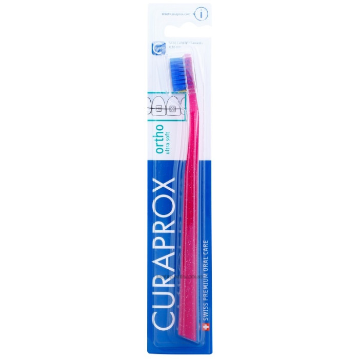 Toothbrush Curaprox ultrasoft CS 5460 ORTHO with recess