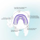 AZDENT Alignment Trainer T4A Orthodontic trainer, hard