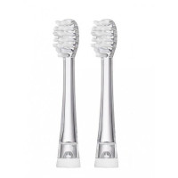 Seago SG-513/977 nozzles for a sound electric toothbrush, white, 2 pcs.