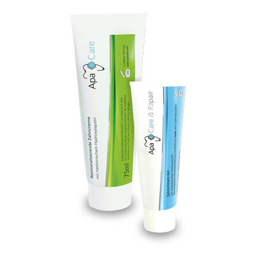 Remineralizing Toothpaste Liquid Enamel ApaCare Remineralisierende  Zahncreme