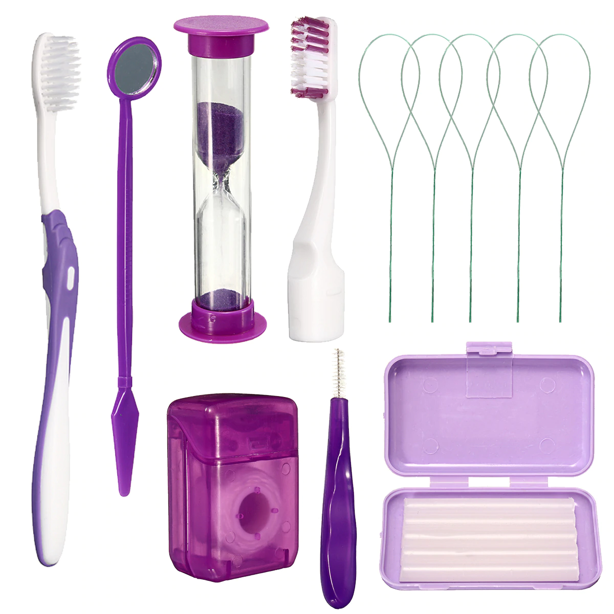 Azdent Orthodontic Kit ортодонтичний набір, фіолетовий
